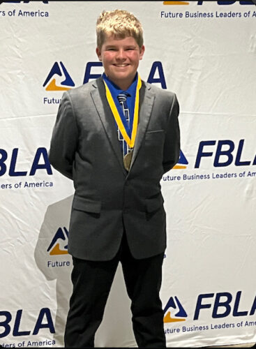 Student wins Future Business Leaders of America award